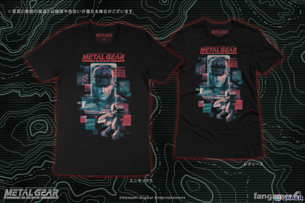「メタルギア」シリーズより歴代の主人公が鮮やかに描かれたTシャツ3種が登場の画像2