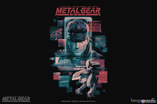 「メタルギア」シリーズより歴代の主人公が鮮やかに描かれたTシャツ3種が登場の画像3