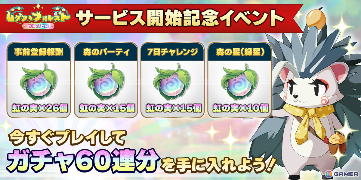 妖精たちと異世界スローライフを楽しむ箱庭育成SLG「ムゲン・フォレスト～妖精の牧場～」のサービスが開始！の画像7