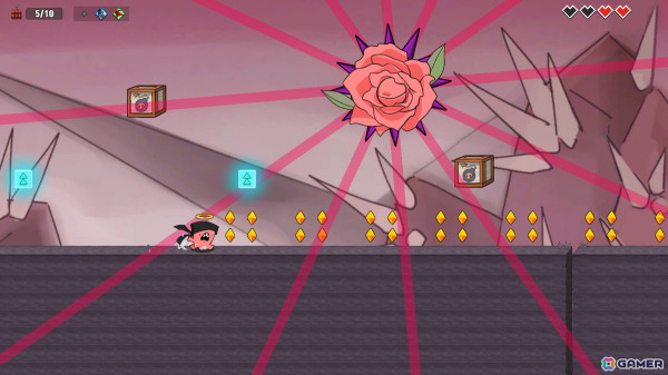 地獄脱出横スクロールアクションゲーム「デーモンゴー！」がSwitchで8月8日に配信！の画像