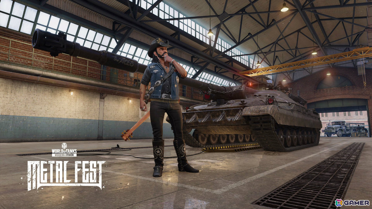 「World of Tanks Modern Armor」モーターヘッドとロブ・ゾンビさんが登場のイベント「メタルフェス」が7月30日より実施！の画像
