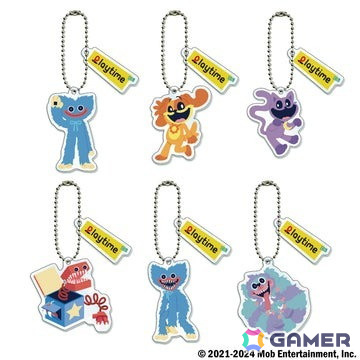 Poppy Playtime アクリルキーホルダー キャットナップ Poppy Playtime トレーディングアクリルキーホルダー vol.3