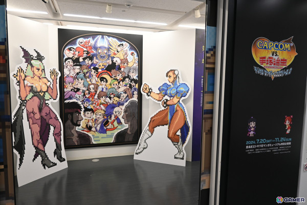 「CAPCOM VS. 手塚治虫キャラクターズ－テヅカプファイティングユニバース2－」内覧会レポート！リュウvsブッダ、真宵vsピノコなど気になるイラストが目白押しの画像2