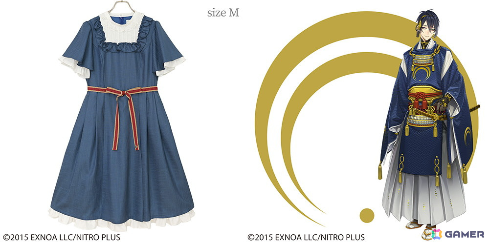 刀剣乱舞ONLINE」と「Melody BasKet」がコラボした三日月宗近、小狐丸