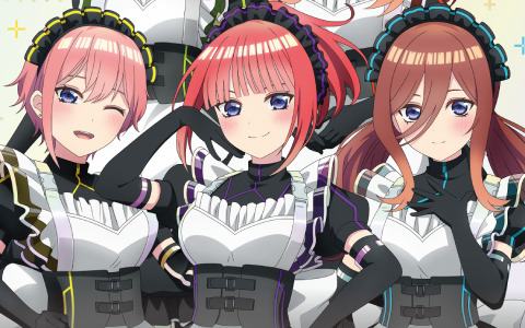 「五等分の花嫁∽」描き下ろしイラスト「サイバーパンクメイド」を使用したグッズがアニマガ×ソフマップで先行販売!