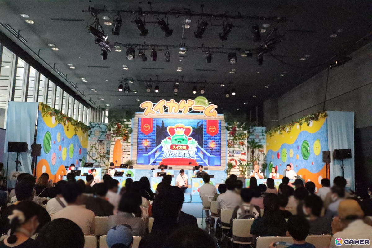 スイカ王決定戦は予選からダブスイ連発！後藤真希さんやサワヤンさんも登場した「スイカゲーム 夏のスイカ大収穫祭」レポートの画像