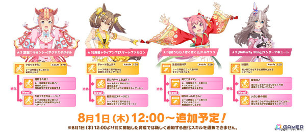 「ウマ娘」新育成ウマ娘に新衣装のエイシンフラッシュ、ホッコータルマエが登場！「Twinkle Circle!」の最新情報もの画像10