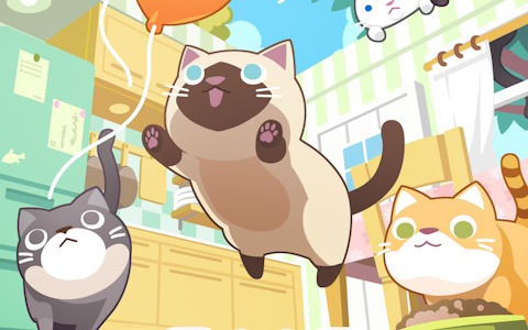 ねこと暮らす箱庭ゲーム「にゃんかつ」がスマホ向けに配信！たくさんふれあって新しい表情を見つけよう