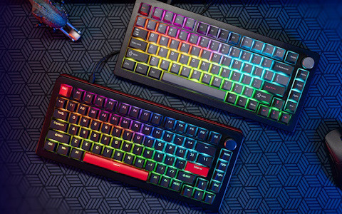 マグネティックスイッチ採用しラピッドトリガー機能を搭載したゲーミングキーボード「DrunkDeer A75 Pro」が8月9日より国内販売！
