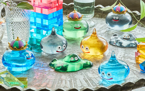 「ドラゴンクエスト」スライムたちが透明感のあるフィギュアに！新グッズ「クリスタルモンスターズギャラリー」の予約受付が開始