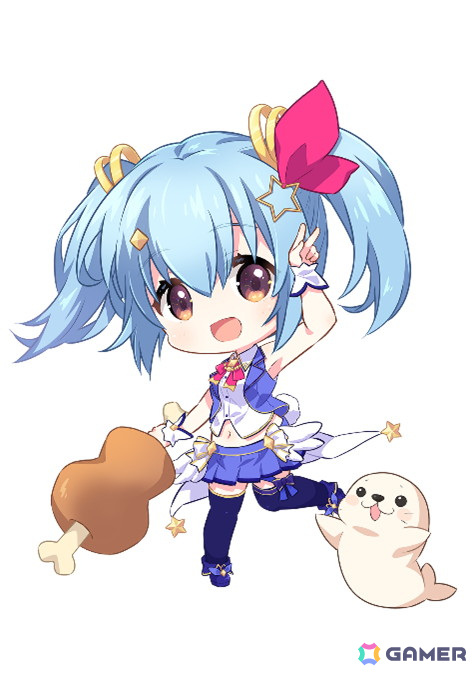「シールM ノスタルジア」とホロライブのコラボではときのそらさん、ロボ子さんのコスプレ衣装が登場！の画像2
