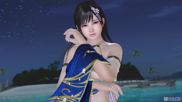 「DEAD OR ALIVE XVV」こころ（CV：川澄綾子）のトゥルーカラーアップデートが実施！SSR水着「月下桜花」や新機能「化粧」も登場の画像14