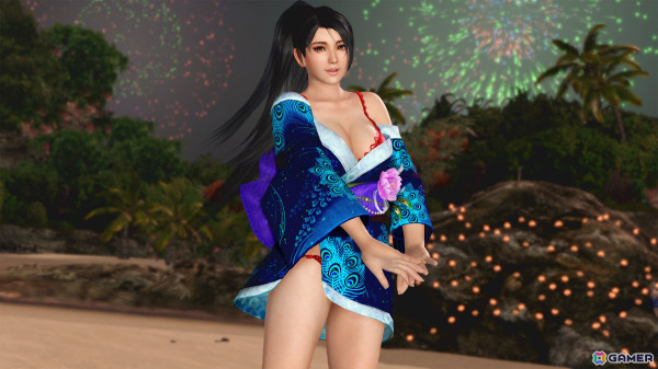 「DEAD OR ALIVE XVV」こころ（CV：川澄綾子）のトゥルーカラーアップデートが実施！SSR水着「月下桜花」や新機能「化粧」も登場の画像3
