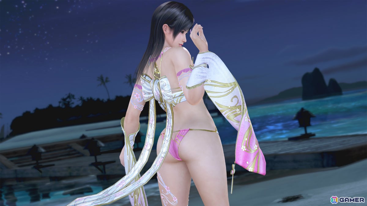 「DEAD OR ALIVE XVV」こころ（CV：川澄綾子）のトゥルーカラーアップデートが実施！SSR水着「月下桜花」や新機能「化粧」も登場の画像20