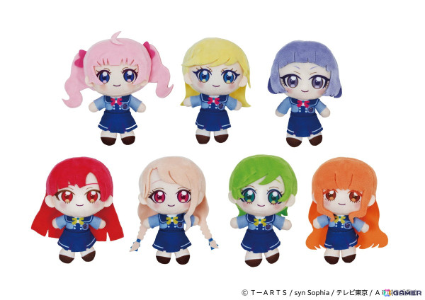 「ひみつのアイプリ」のプライズが8月9日より登場！私立パラダイス学園制服姿のアイプリたちのマスコットぬいぐるみなどがラインナップの画像4