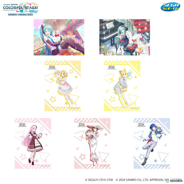 「プロセカ×サンリオキャラクターズ」のセガ ラッキーくじ／コンテンツプリントが8月2日に同時発売！の画像10