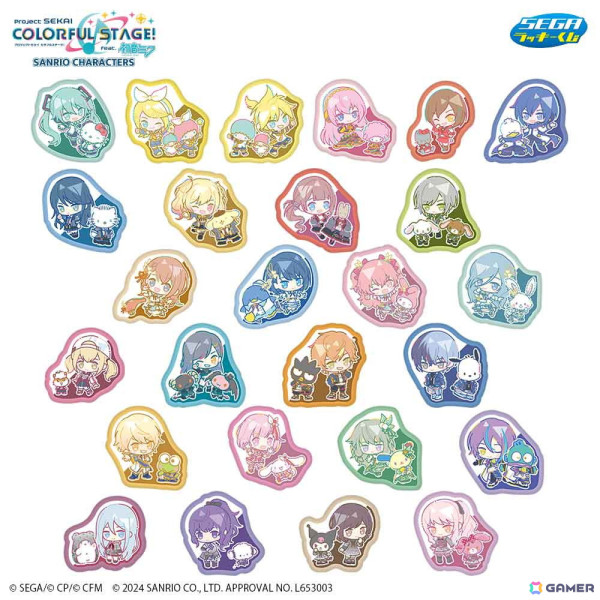 「プロセカ×サンリオキャラクターズ」のセガ ラッキーくじ／コンテンツプリントが8月2日に同時発売！の画像6
