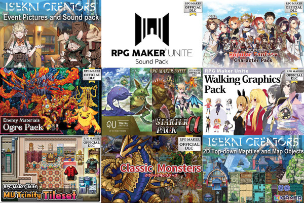「RPG Maker（旧RPGツクール）」シリーズやDLCを販売する公式ストア「RPG Maker Official Store」がオープン！の画像3