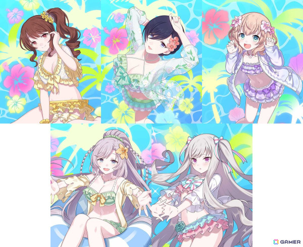 「ごまおつ」夏の大型イベント第1弾「真夏のドキドキ（ハート）トレジャーハント！乙女編」が開催！5乙女が水着姿で登場の画像4