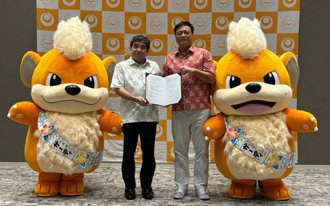 こいぬポケモンのガーディが「おきなわ応援ポケモン」に！ポケモンが沖縄県と連携協定を締結