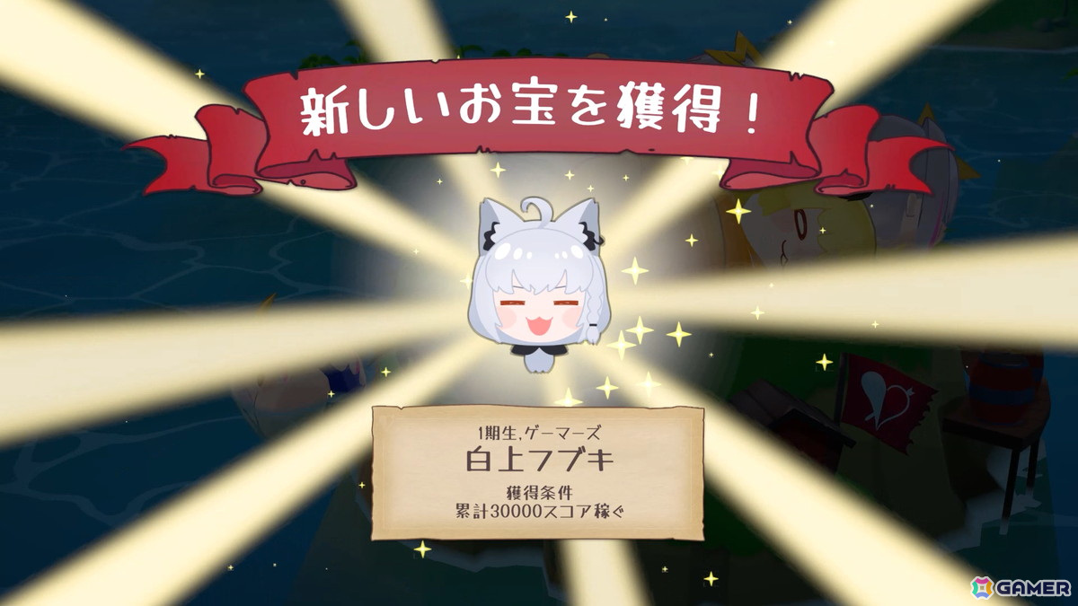 宝鐘マリンさんが主役の3Dマージパズル「ホロライブ お宝マウンテン」がSteamで配信！お宝（ホロメン）を積み上げてハイスコアを目指そうの画像7
