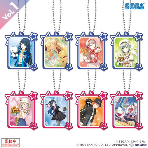 「プロセカ」サンリオキャラクターズコラボの第三弾カプセルトイとしてラバーキーチェーンが登場！8月下旬より3ヶ月連続で発売の画像2