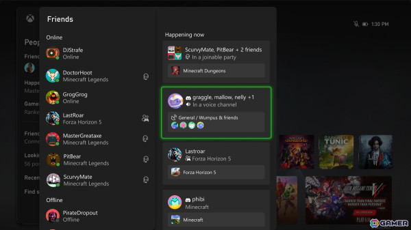 Xbox Series X|S/Xbox One本体からDiscordの通話・配信試聴が可能に！Xbox Insider programの登録者を皮切りに順次提供を開始の画像1