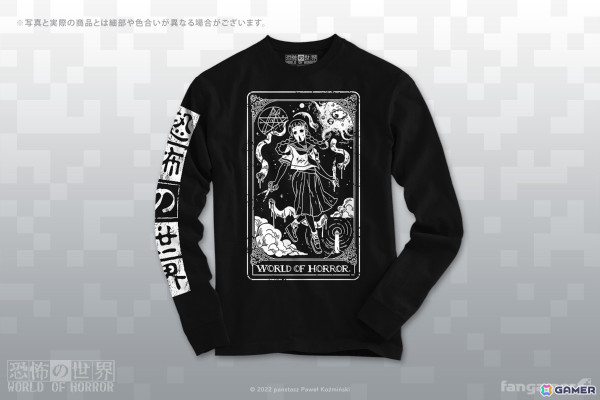 「恐怖の世界」狂気渦巻く世界から這い出てきたようなロングスリーブTシャツやピンバッジなどが登場！の画像2