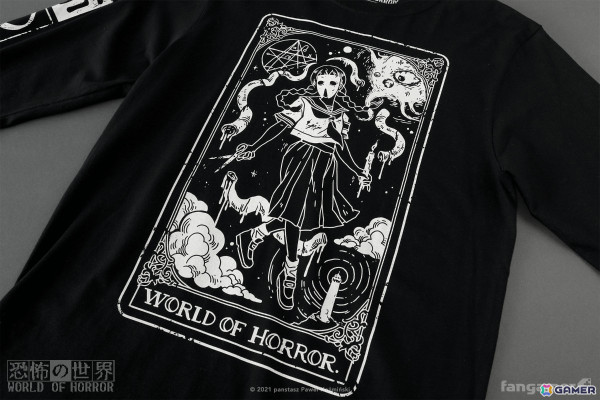 「恐怖の世界」狂気渦巻く世界から這い出てきたようなロングスリーブTシャツやピンバッジなどが登場！の画像4