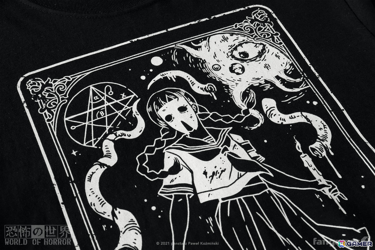 「恐怖の世界」狂気渦巻く世界から這い出てきたようなロングスリーブTシャツやピンバッジなどが登場！の画像