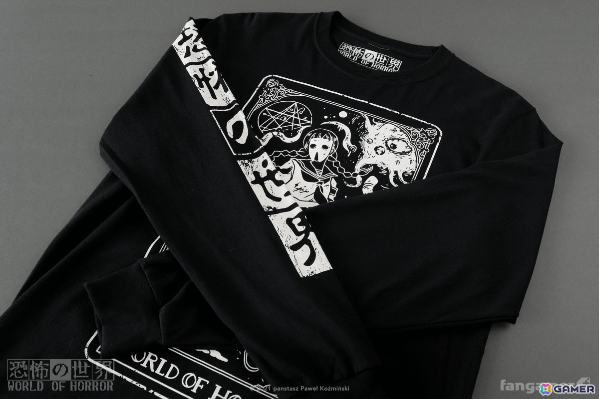 「恐怖の世界」狂気渦巻く世界から這い出てきたようなロングスリーブTシャツやピンバッジなどが登場！の画像