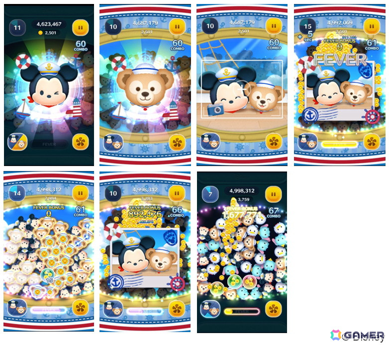 LINE：ディズニー ツムツム」にミッキー＆ダッフィーとリーナ・ベルが登場！限定LINEスタンプがもらえるキャンペーンも | Gamer