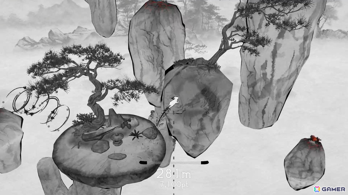 水墨山水画の世界を跳び回るリラックス禅アクション「TENSEI」PS5/Switch/Xbox/iOS版が配信開始!の画像