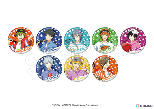 「アイドルマスター SideM」と「ROUND1」のコラボキャンペーンが開催！ラウンドワンを満喫する8人の描き下ろしビジュアルを使用したグッズも登場の画像5