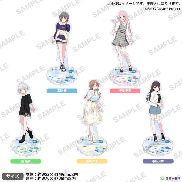 「『BanG Dream! It's MyGO!!!!!』×アトレ秋葉原 POP UP STORE 2024」が8月9日より開催！アクスタなどのグッズ販売やスタンディの展示もの画像2
