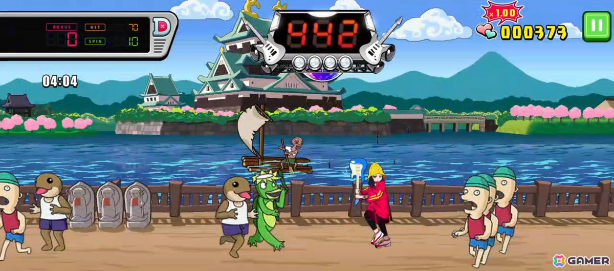 指一本で遊べるアクションゲーム「響け!コウタロー」で大型アップデートが実施!新主人公「ウタハ」やマップ、ステージが追加の画像