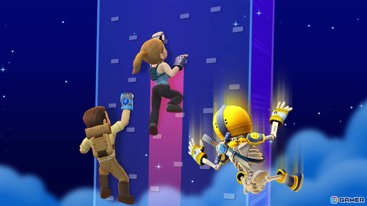 手軽に楽しめるクライミングゲーム「クレイジースターズ スポーツクライミング」がSwitchで配信!の画像
