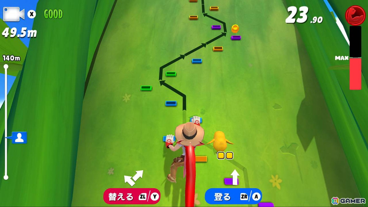 自分だけのキャラクターでゲームを進める楽しさを体験してみてください。