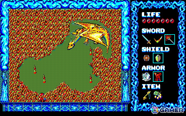 アクションRPG「プロヴィデンス(PC-8801mkIISR版)」がプロジェクトEGGにて無料配信!の画像