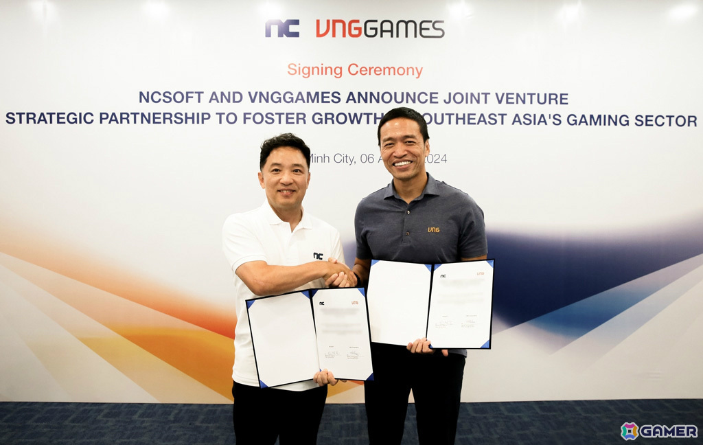 NCSOFT、ベトナム総合IT企業・VNGと東南アジア市場進出のための合弁会社「NCV GAMES」をシンガポールに設立の画像