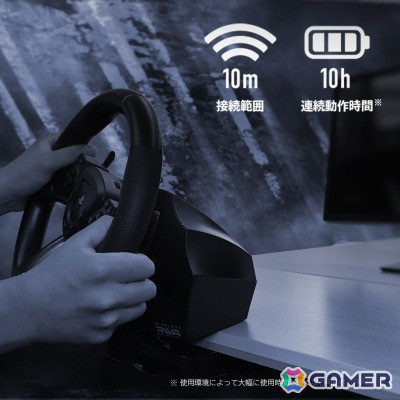ホリ、ソニー公式ライセンス取得のステアリング型コントローラー「ワイヤレスレーシングホイール APEX for PS5, PS4, PC」を10月に発売!の画像