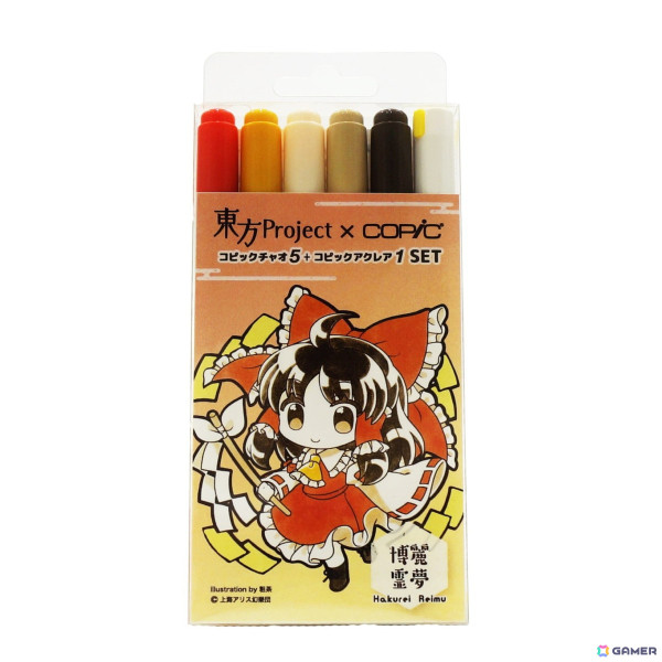 画材ブランドの「コピック」「アイシー」がコミックマーケット104に出店！東方projectとコラボした会場限定コピックセットを販売の画像2