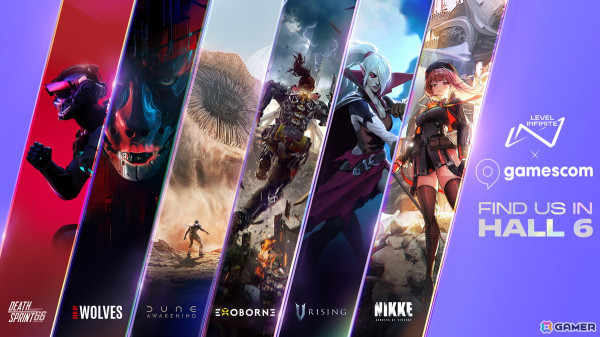 Level Infiniteの「gamescom 2024」出展詳細が公開！パートナースタジオの情報紹介番組「Into the Infinite Showcase」が日本時間8月22日に配信の画像1