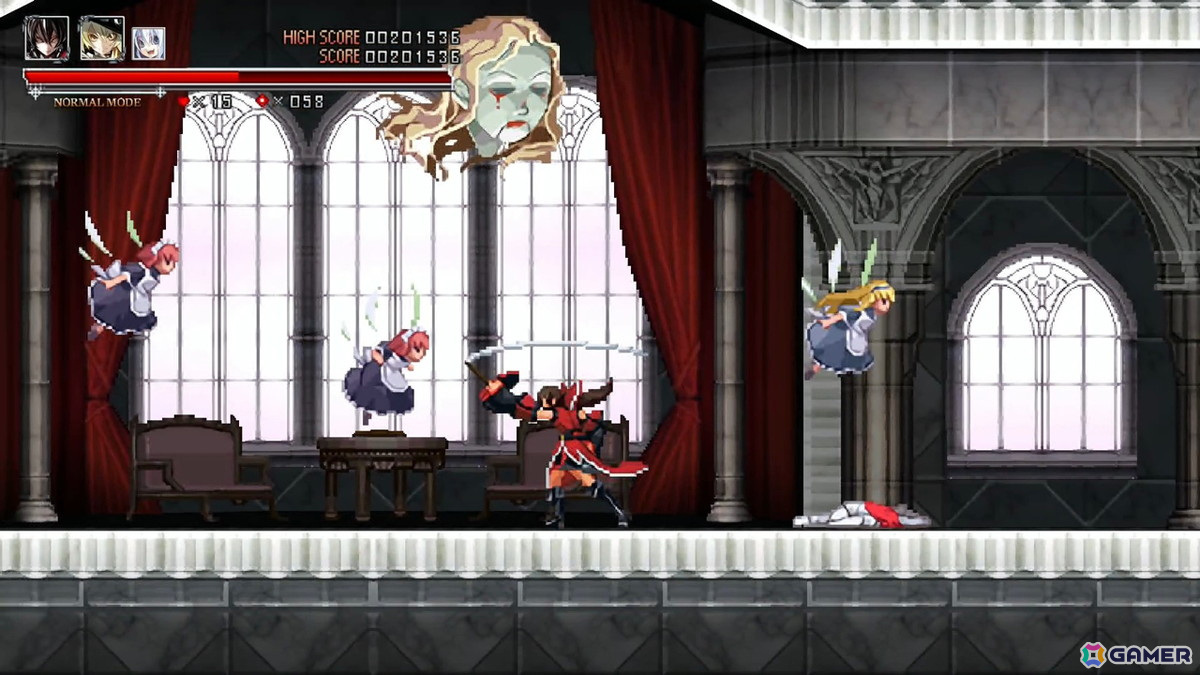 横スクロール弾幕アクション「紅魔城レミリア 緋色の交響曲」PS5版が配信！PS Plus利用者向けに10％OFFセールもの画像3