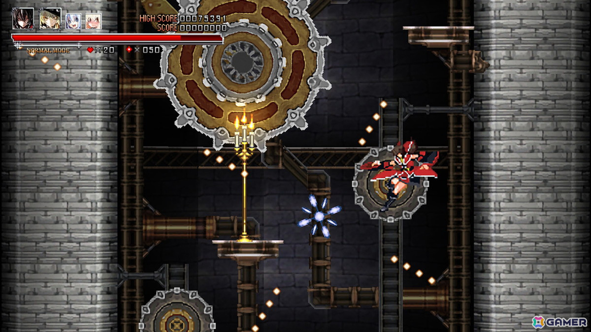 横スクロール弾幕アクション「紅魔城レミリア 緋色の交響曲」PS5版が配信！PS Plus利用者向けに10％OFFセールもの画像5