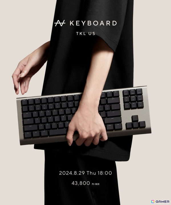 「ZETA DIVISION」監修のUS配置キーボード「ZENAIM KEYBOARD TKL US」が8月29日発売！トッププロやストリーマーの配置がプリセットとして収録の画像1
