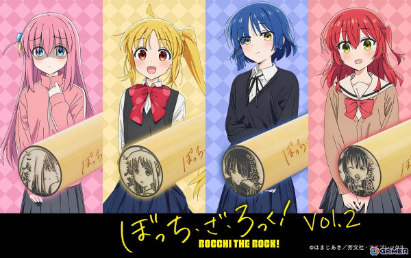 アニメ「ぼっち・ざ・ろっく！」痛印vol.2が8月9日より受注販売！結束バンドの4人をはじめとした7種の新印影と再販分の合計30種を展開の画像1