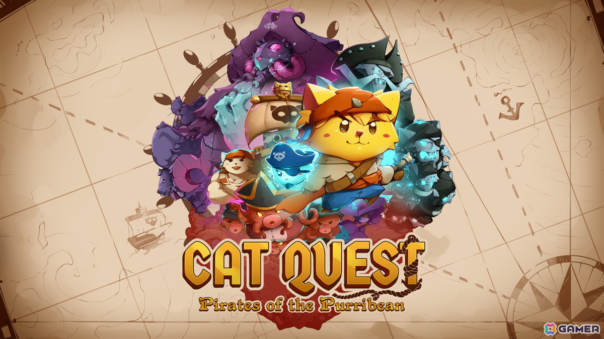 ネコの海賊が大海原を冒険！アクションRPG「キャットクエスト3」がPS5/PS4/Xbox/Switch/Steamで配信の画像
