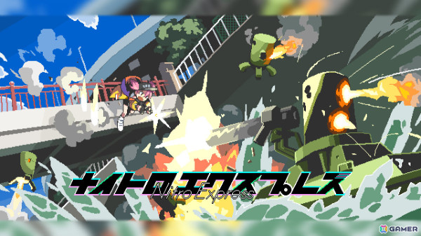 東京特区・内瀞（ないとろ）市で繰り広げられるド派手な美少女ガンアクション「Nitro Express」が2025年に発売！の画像1