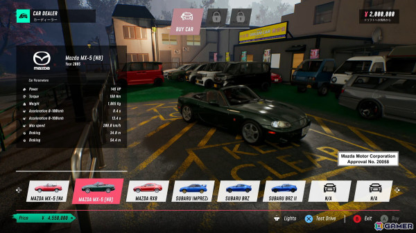 公道レーシングゲーム「JDM: Rise of the Scorpion」がSteamで本日23時に無料配信！スバルやマツダなどのライセンスカーも収録の画像7